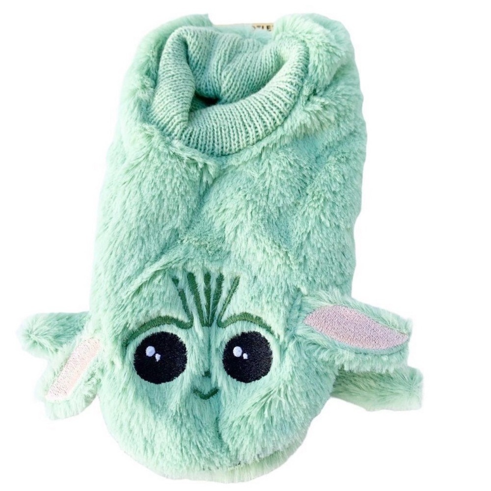 Star Wars Green Baby Yoda Slippers - Picture 2 of 10